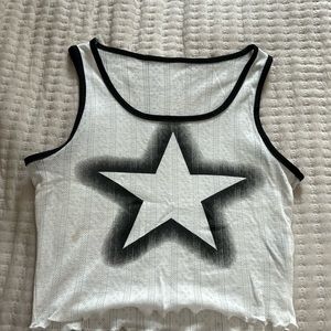 ROMWE Star Tank Top